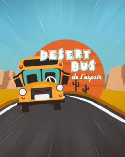 Desert Bus de l'Espoir
