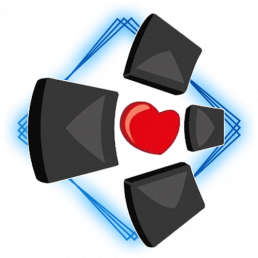 Logo Retro Du Coeur